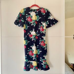 Draper James floral flounce dress